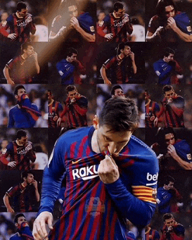 a collage of images of a man wearing a raku jersey