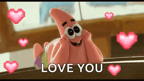 Patrick Star Lovely GIF