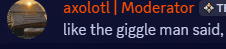 a screenshot of a video with the words like the giggle man said on the bottom