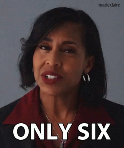 Only Six Just Six GIF