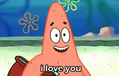 I Love You Patrick Star GIF - I Love You Patrick Star Ily GIFs