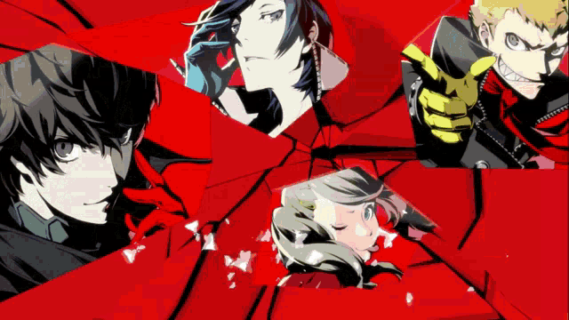All Out Attack Ryuji All Out Attack GIF - All Out Attack Ryuji All Out Attack Persona5 GIFs