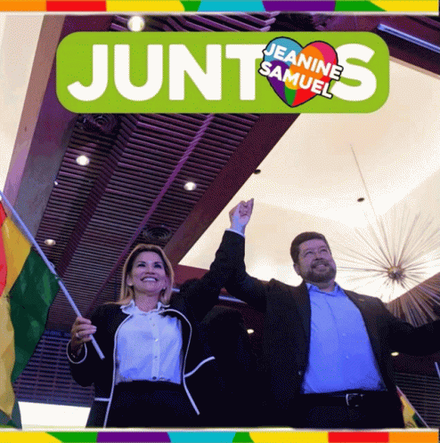 Juntos Bolivia Crece Bolivia Es Primero GIF - Juntos Bolivia Crece Bolivia Es Primero Jeanine Presidente GIFs