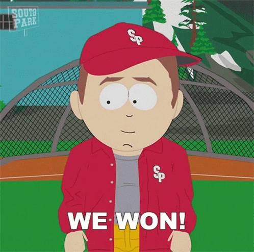 We Won Stephen Stotch GIF - We Won Stephen Stotch South Park GIFs