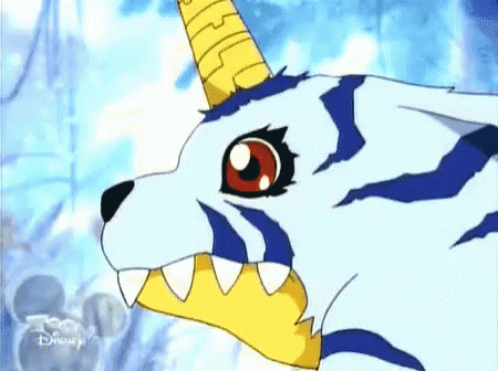 Digimon Sniffs GIF - Digimon Sniffs Smell GIFs
