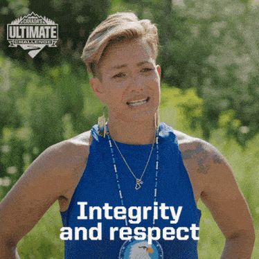 Integrity And Respect Waneek Horn Miller GIF - Integrity And Respect Waneek Horn Miller Canadas Ultimate Challenge GIFs