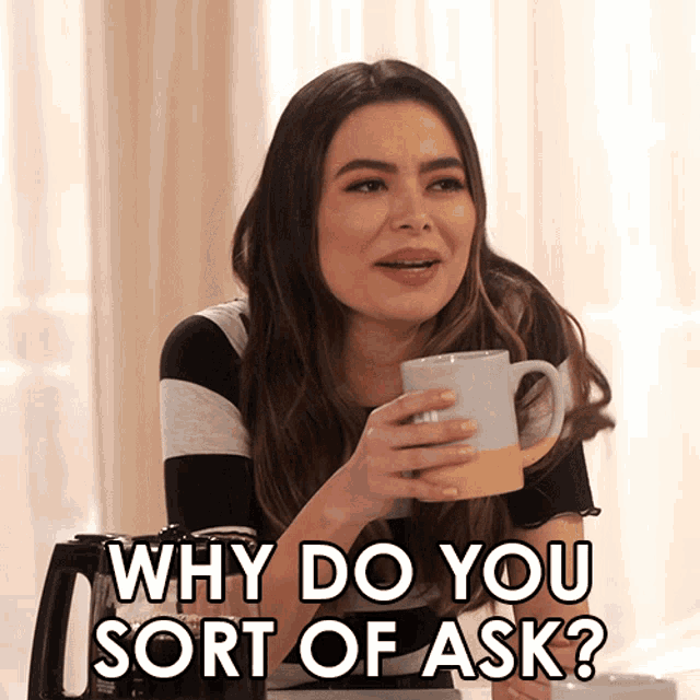 Why Do You Sort Of Ask Carly Shay GIF - Why Do You Sort Of Ask Carly Shay Miranda Cosgrove GIFs