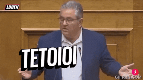 a man in a suit is speaking into a microphone and the word tetoioi is on the screen