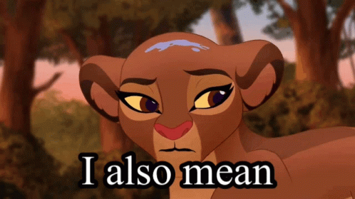 I Also Mean You And Me The Lion Guard GIF - I Also Mean You And Me The Lion Guard Rani GIFs