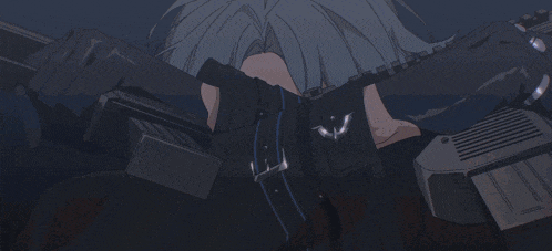 a man in a suit is holding a gun in his hand