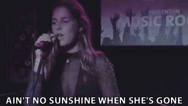 Aint No Sunshine When Shes Gone Sadness GIF - Aint No Sunshine When Shes Gone Sadness Darkness GIFs