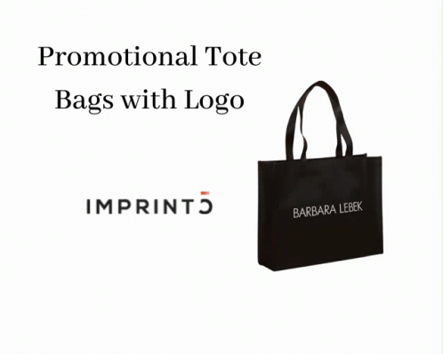 Promotional Tote Bags With Logo GIF