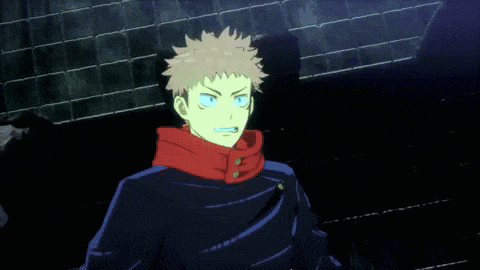 two anime characters are standing next to each other and one has a tattoo on his face that says ' a '