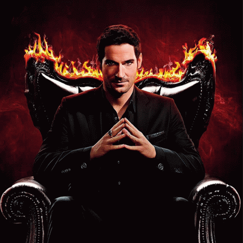 Lucifer Couch GIF - Lucifer Couch Throne GIFs