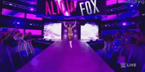 Alicia Fox Entrance GIF - Alicia Fox Entrance Wwe GIFs