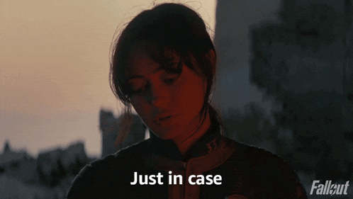Just In Case Lucy GIF