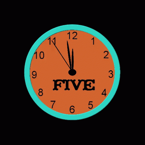 5 To 1 GIF - Countdown Five Four GIFs