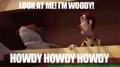 Howdy Howdy Howdy - Toy Story GIF - Howdy Cowboy Woody GIFs