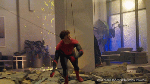 Jumping Spider Man GIF
