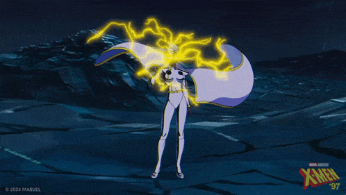 Thunderous Power Storm GIF - Thunderous Power Storm X-men '97 GIFs
