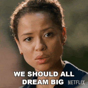 We Should All Dream Big Abby GIF - We Should All Dream Big Abby Lift GIFs