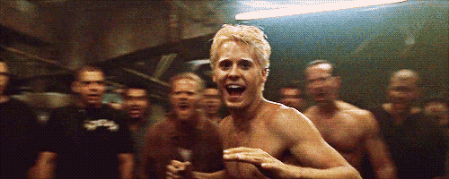 How I Think I Look Fighting Vs. How I Actually Look GIF - Fight Club Fght Punch GIFs