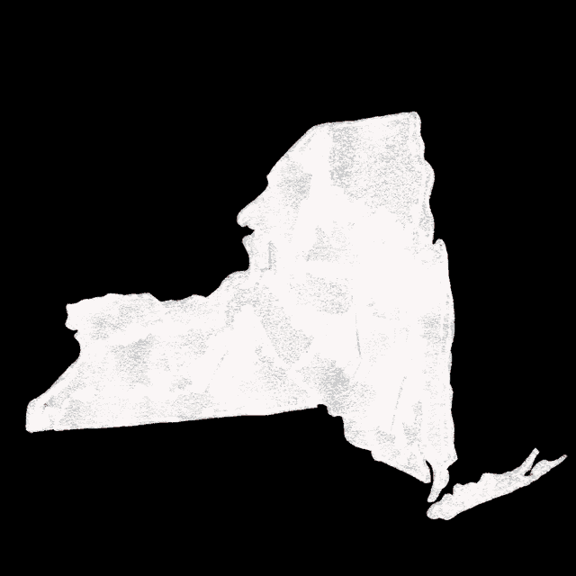 a new york map with the words " do n't predators belong in office " on it