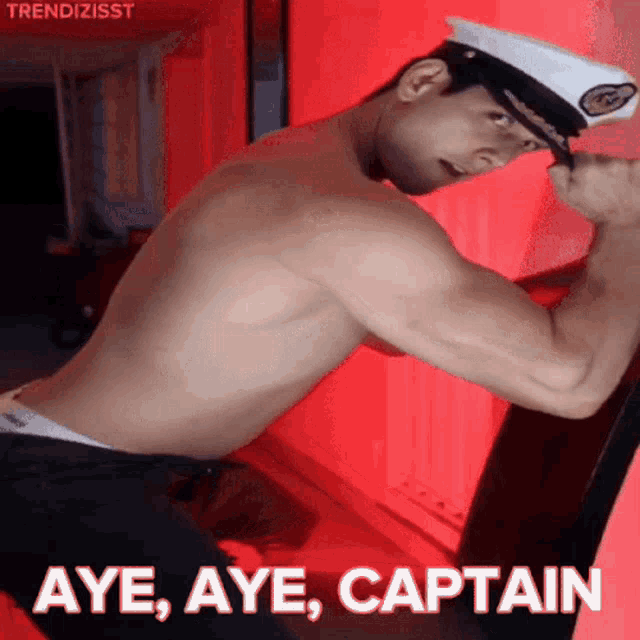Aye Aye Captain Seductive GIF