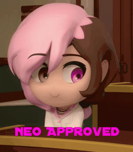 Rwby Neo Approved GIF - Rwby Neo Approved Shy GIFs