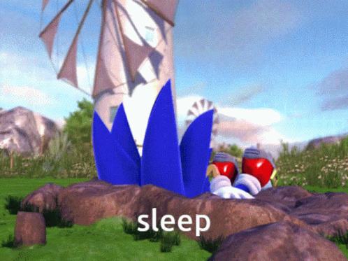 Sonic The Hedgehog Sonic Unleashed GIF - Sonic The Hedgehog Sonic Unleashed Sleeping GIFs