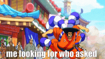 Me Looking For Who Asked Oden One Piece GIF - Me Looking For Who Asked Oden One Piece One Piece GIFs