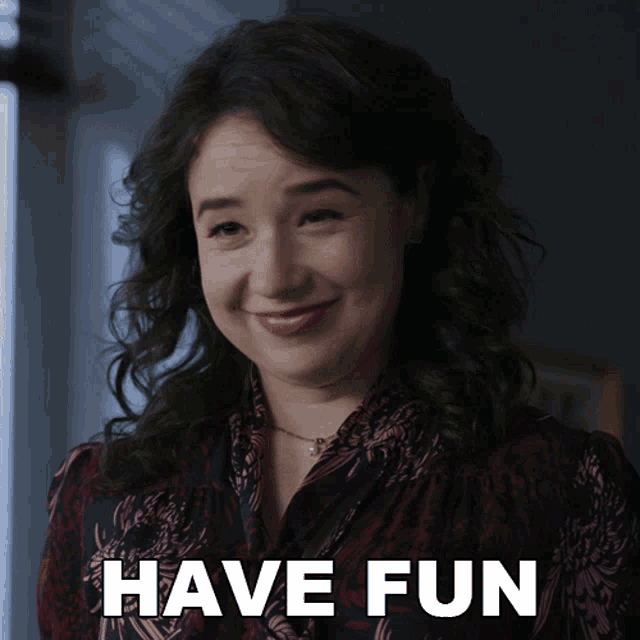 Have Fun Marissa Gold GIF - Have Fun Marissa Gold The Good Fight GIFs