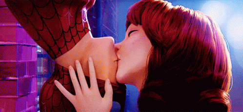 Spiderman Mary Jane GIF - Spiderman Mary Jane Kiss GIFs