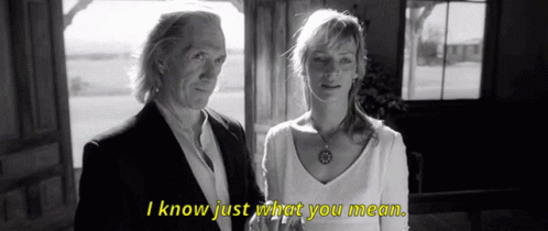 Kill Bill Kill Bill2 GIF - Kill Bill Kill Bill2 I Know Just What You Mean GIFs