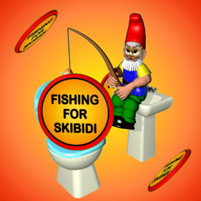 Gnome Fishing Fishing For Skibidi GIF - Gnome Fishing Fishing For Skibidi Skibidi Fishing GIFs