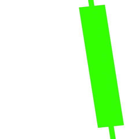 a cartoon drawing of a gopher holding a green bar