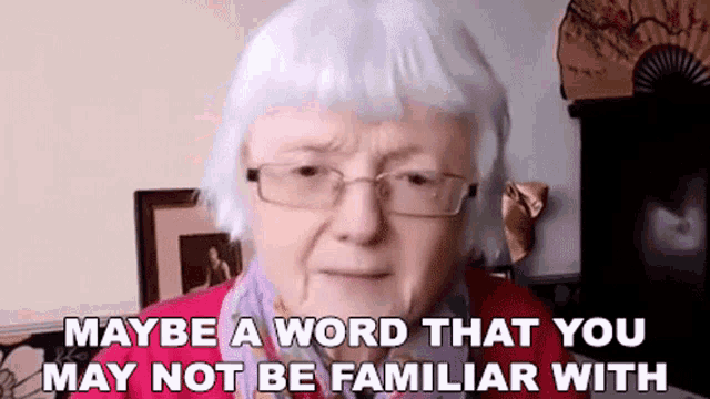 Maybe A Word That You May Not Be Familiar With Gill GIF