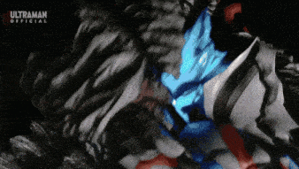 the word ultraman is on the bottom of the picture