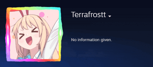 a picture of a girl with the name terrafrostt