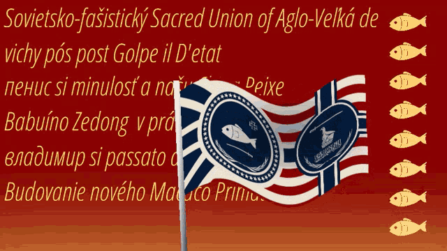 sovietsko-fasistický sacred union of aglo-velka de written on a red background