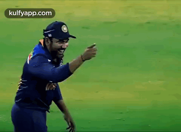 Smile In Camp After Super Sharma Effort Rohit Sharma GIF - Smile In Camp After Super Sharma Effort Rohit Sharma Latest GIFs
