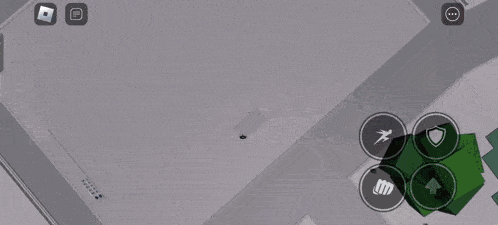 a screenshot of a video game on a phone with a shield icon in the corner