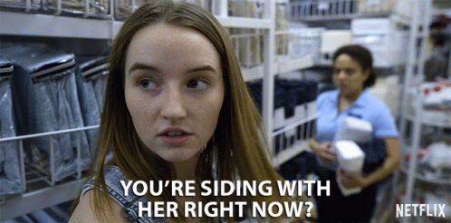 Youre Siding With Her On Her Side GIF - Youre Siding With Her On Her Side Against Me GIFs