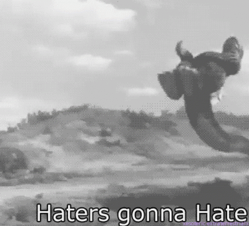 Godzilla Haters Gonna Hate GIF - Godzilla Haters Gonna Hate GIFs