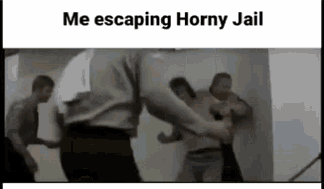 Rambo Horny Jail GIF - Rambo Horny Jail Escaping GIFs