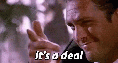 Its A Deal GIF - Its A Deal GIFs