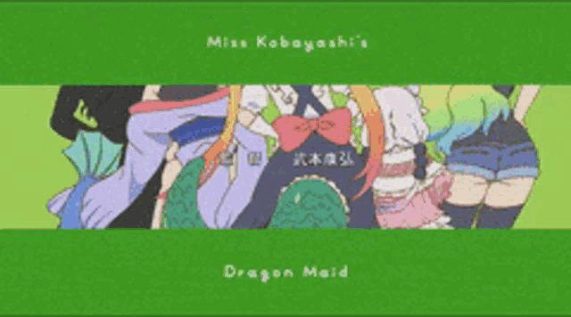 miss kobayashi 's dragon maid is a cartoon show