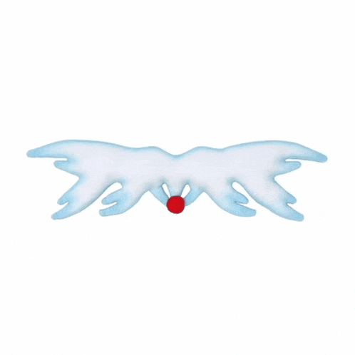 a drawing of two birds holding hands with a red heart between them