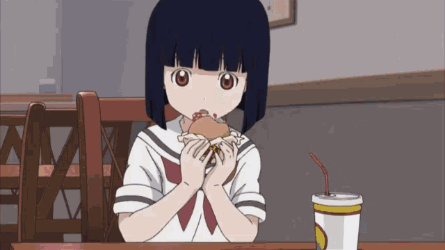 Burger Snack Time GIF - Burger Snack Time Hot And Spicy GIFs