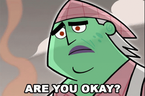 Are You Okay Lunch Lady GIF - Are You Okay Lunch Lady Danny Phantom S1e1 GIFs